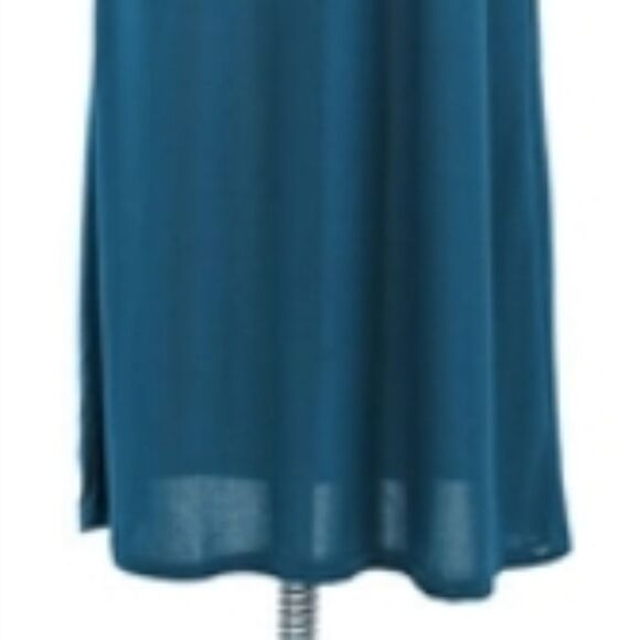 Jon & Anna NY Medium Tassel Fringe Criss-Cross Straps Maxi Formal Party Dress - Picture 4 of 10